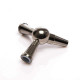 One-to-Two Shisha Hose Adapter Aluminum Stem Hookah Shisha Pipe Connection Joint Bifurcate Universal Hookah Hose Accessories