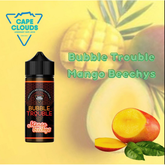 Cape Clouds Bubble Trouble Mango Beechys 120ml