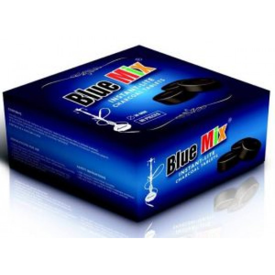 Blue Mix Charcoal 80 PIECES