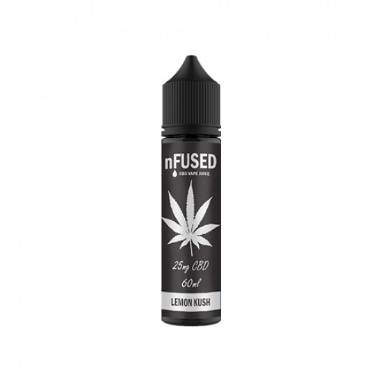 nFused CBD Vape Juice Lemon Kush 60ml (25mg)