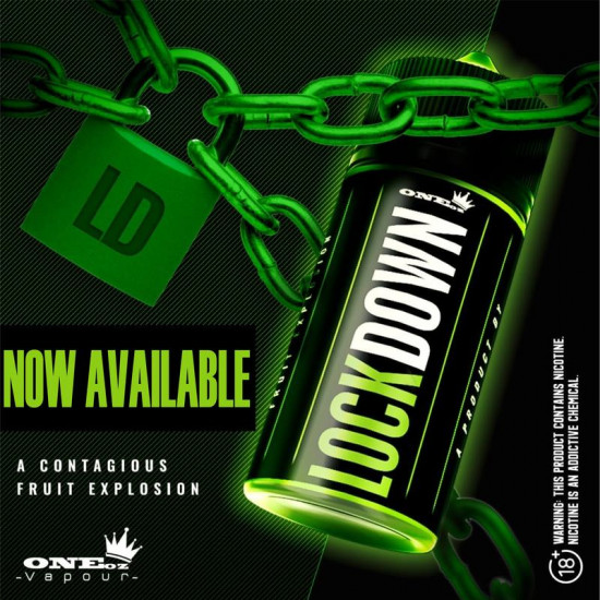 OneOz Vapour  - Lockdown (100ml)
