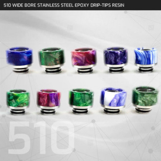 Drip Tip 810 Resin for Various Tanks incl Smok TFV8 Cloud Beast & TFV8 Big Baby Beast