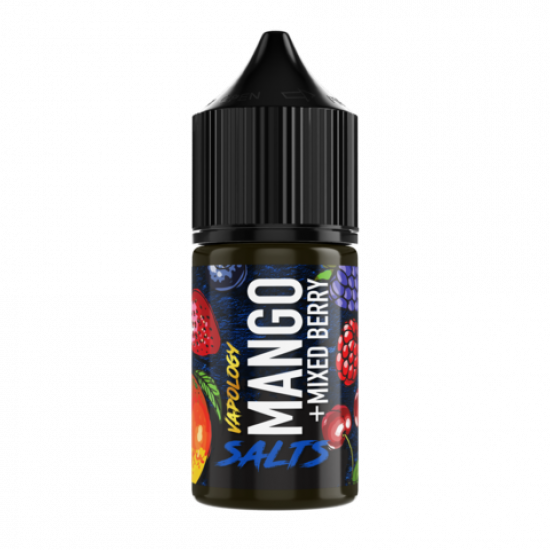 VAPOLOGY - MANGO MIXED BERRY SALT NIC, 30ML